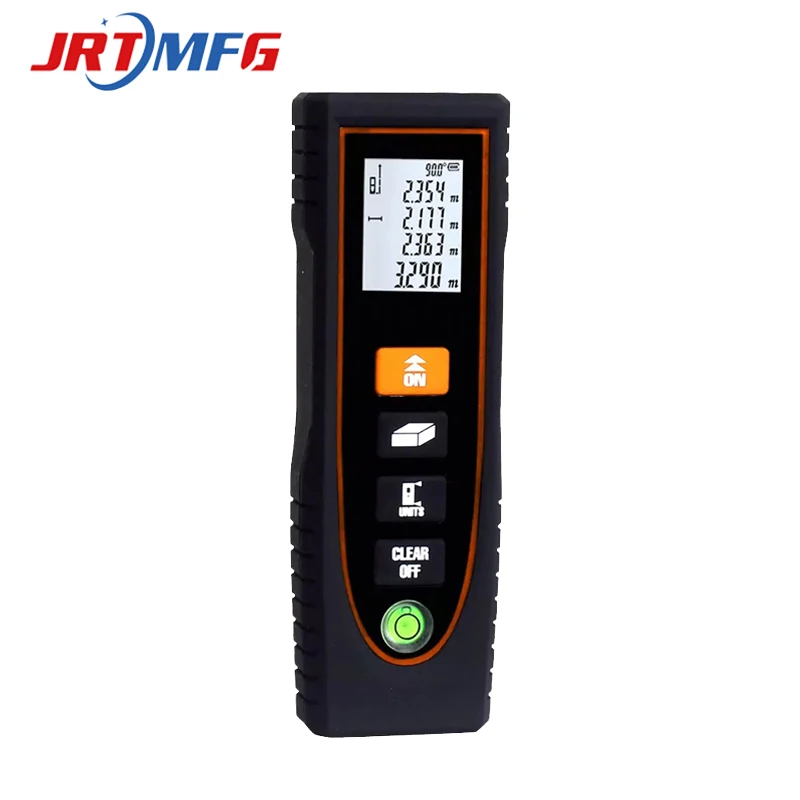 JRTMFG Лазерный дальномер 60m Многофункциональный цифровой измеритель инструмент