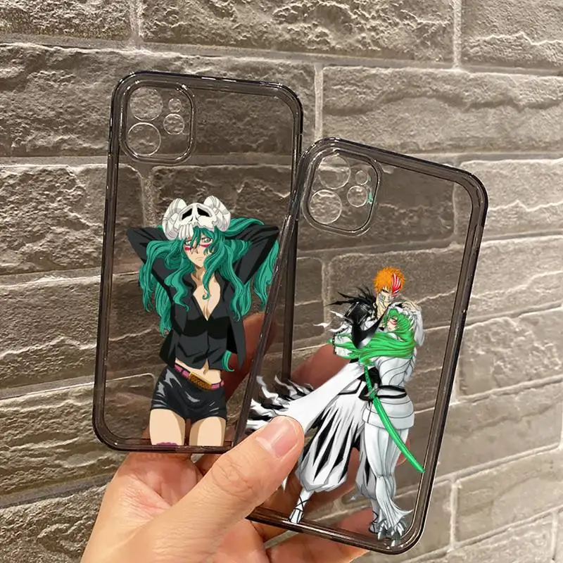 

Japan anime nelliel bleach Phone Case Transparent for iPhone 7 8 11 12 se 2020 mini pro X XS XR MAX Plus
