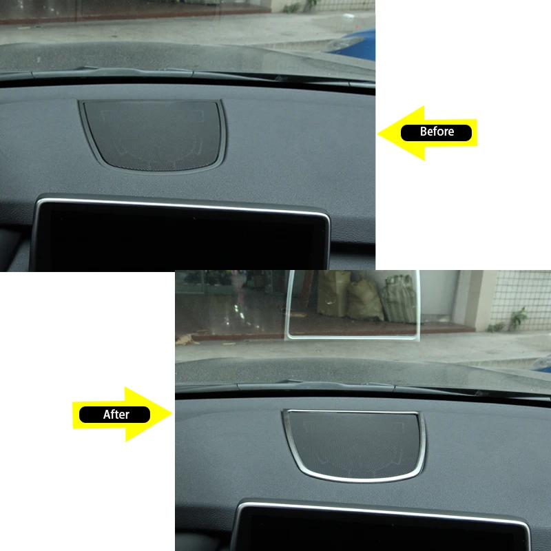 ABS Chrome Car Dashboard Speaker Frame Cover Trim Stickers For BMW X5 X6 f15 F16 Accessories Car-Styling 2014-UP | Автомобили и