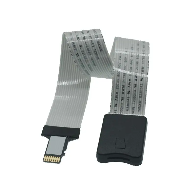 48 см/60 см TF штекер на micro SD карта женский телефон удлинитель кабеля адаптер ридер для автомобиля GPS