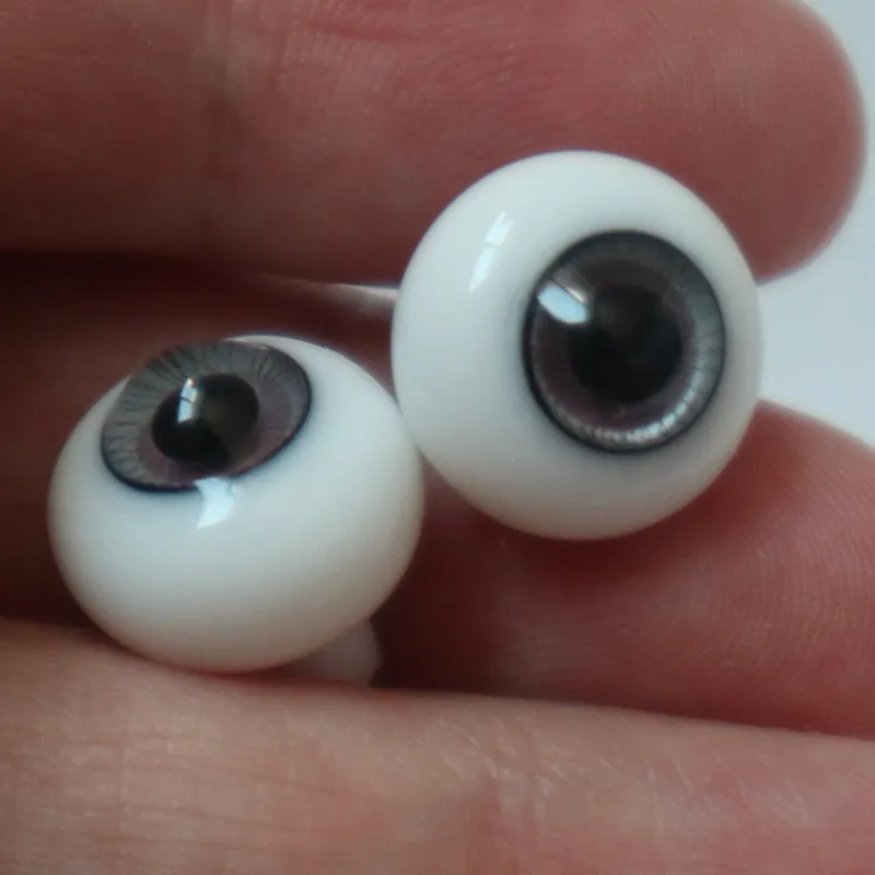 Шарнирное стекло для глазного яблока серого коричневого цвета 12 мм 14 16 yosd