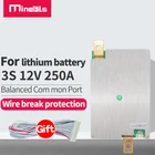 Защитная плата для литий-ионных аккумуляторов 3S, 12 В, BMS, 18650 А