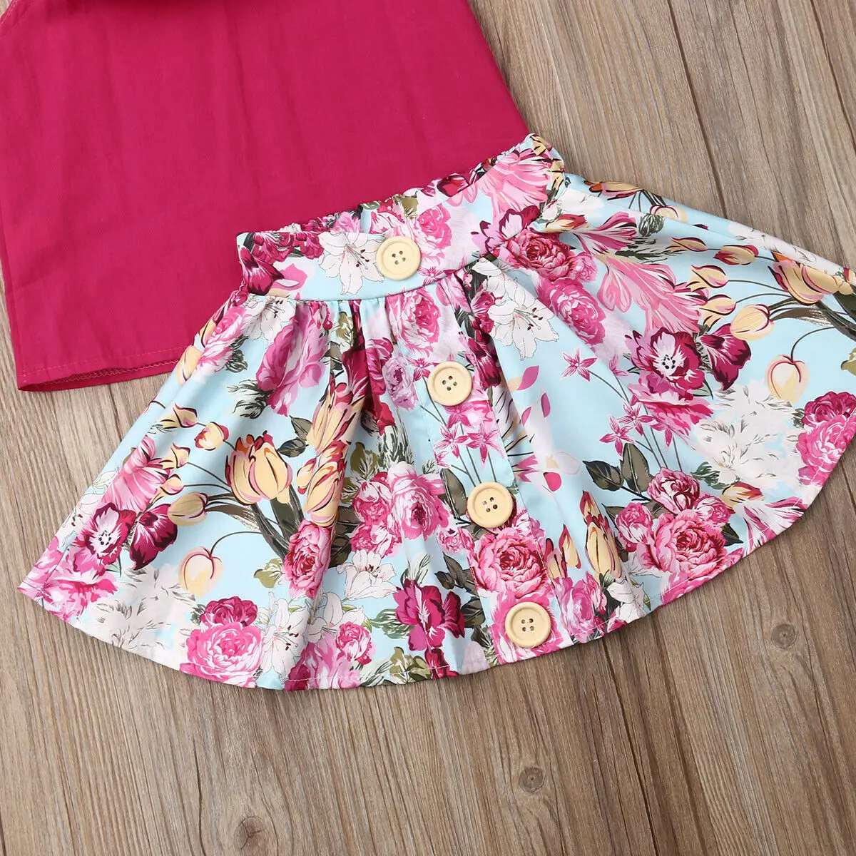 Новое модное Хлопковое платье для маленьких девочек Милая юбка принцессы без