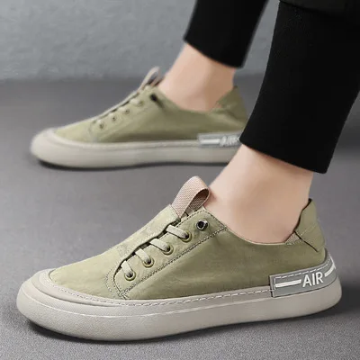 

walking shoes, ice Summer breathable silk cloth shoes, men's shoes, lazy shoes, low-top, flat-soled shoes, men's trendy shoes.
