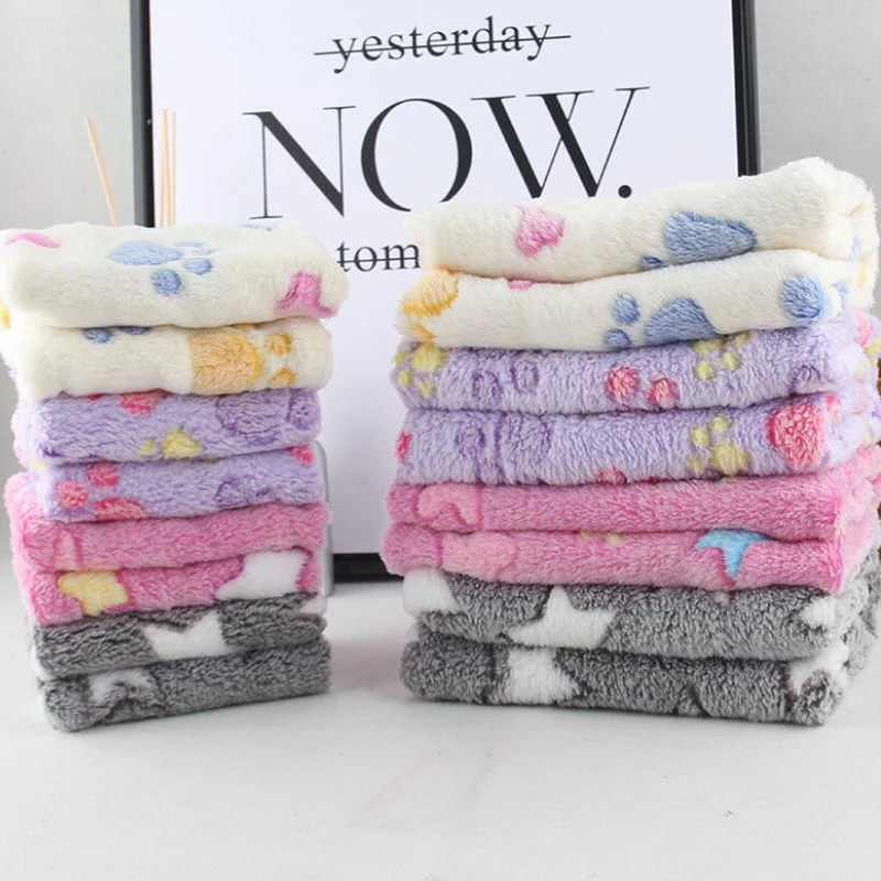 

Мягкий фланелевый коврик для домашних животных, теплое Флисовое одеяло с принтом слона, покрытие для кровати, дивана, товары для питомцев ма...