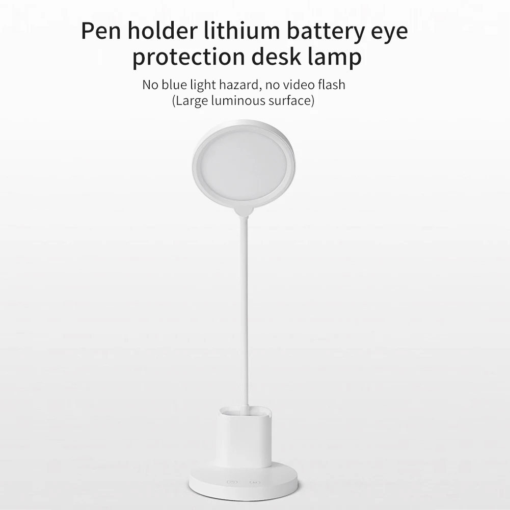 

For Students Touch Control Dorm Reading Eye Protection LED Desk Lamp Dimmable Home Adjudtable Gooseneck 3 Color Modes Simple