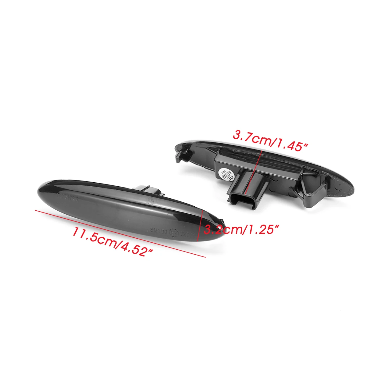 Пара светодиодные боковые габаритные фонари световой сигнал поворота для Lexus IS250