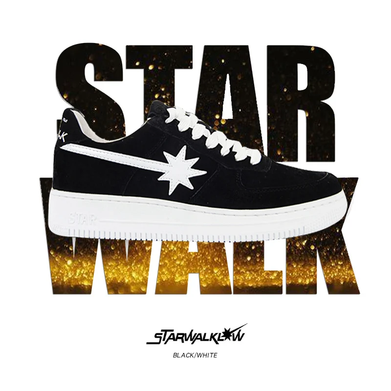 

Мужские замшевые кроссовки STARWALK LOW2.0, Осенняя обувь для скейтбординга, повседневная мужская спортивная обувь, трендовая повседневная обувь ...