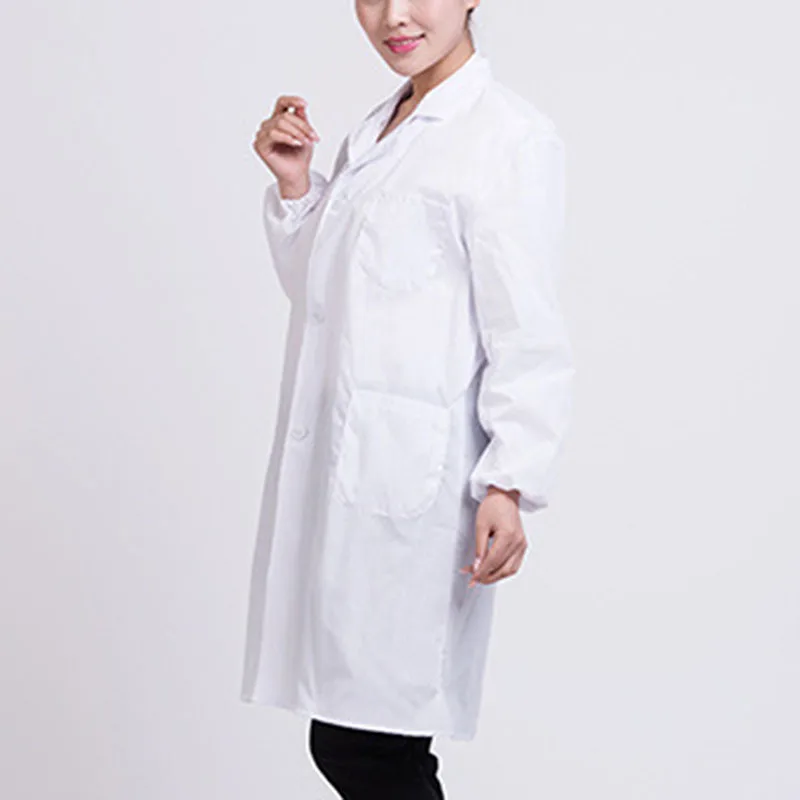 White Lab Coat Doctor Hospital Scientist School Fancy Dress Costume for Students Adults NIN668 |