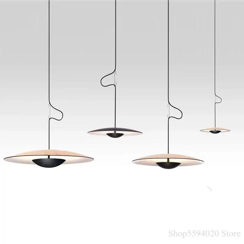 Самурайские шляпы кулон НЛО светильник s итальянский дизайнер подвесные лампы