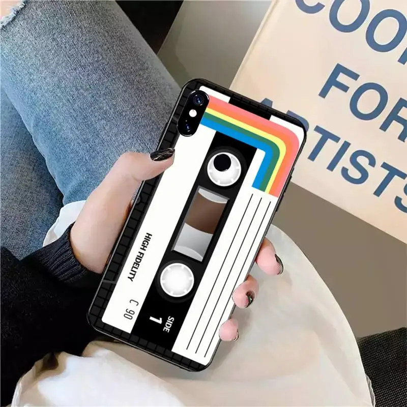 

Retro Cassette Tape pattern Phone Case For Xiaomi Redmi note 7 8 9 t max3 s 10 pro lite coque funda shell cover