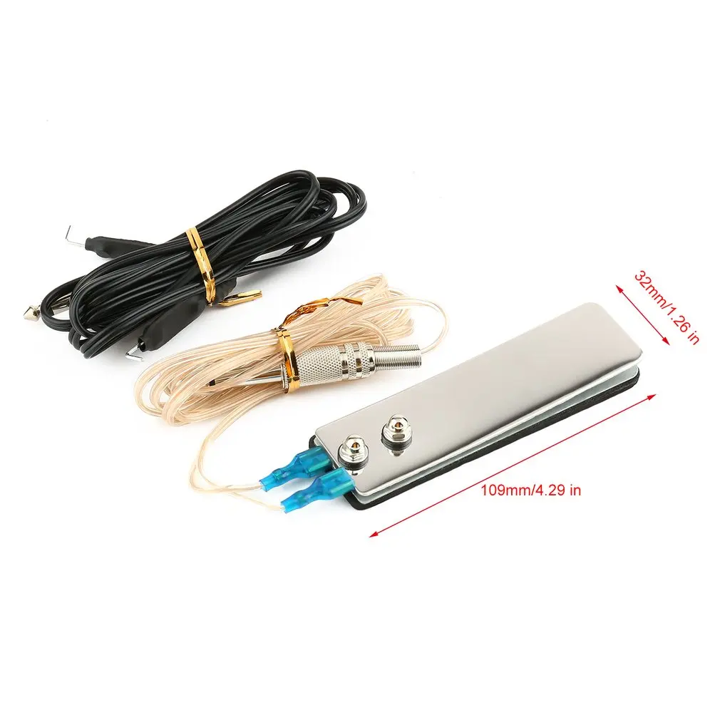 HOT Pro Tattoo Machine Accessories Kit Mini Stainless Steel with Foot Switch Pedal Power Supply &amp Clip Cord | Красота и здоровье