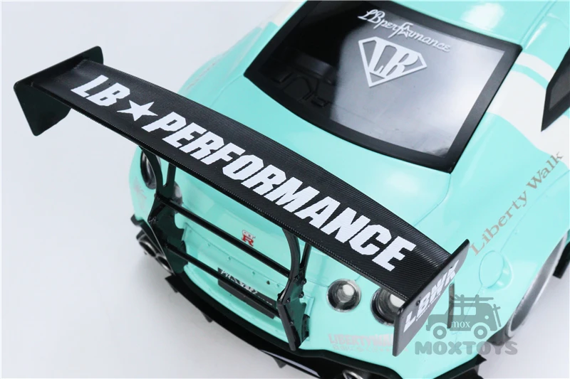 

Solido 1:18 LBWK Nissan GTR R35 Type 2 2020 Blue Diecast Model Car