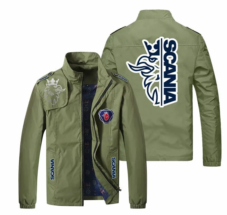 

New jacket high quality British style cardigan style autumn and spring men's Harajuku casual cool hip-hop sports top