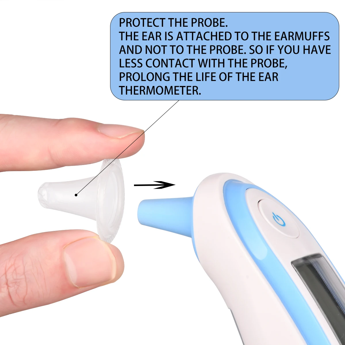 Thermoscan Protective Cap 20 Caps Replaces Lens for Thermometer Ear Fever |