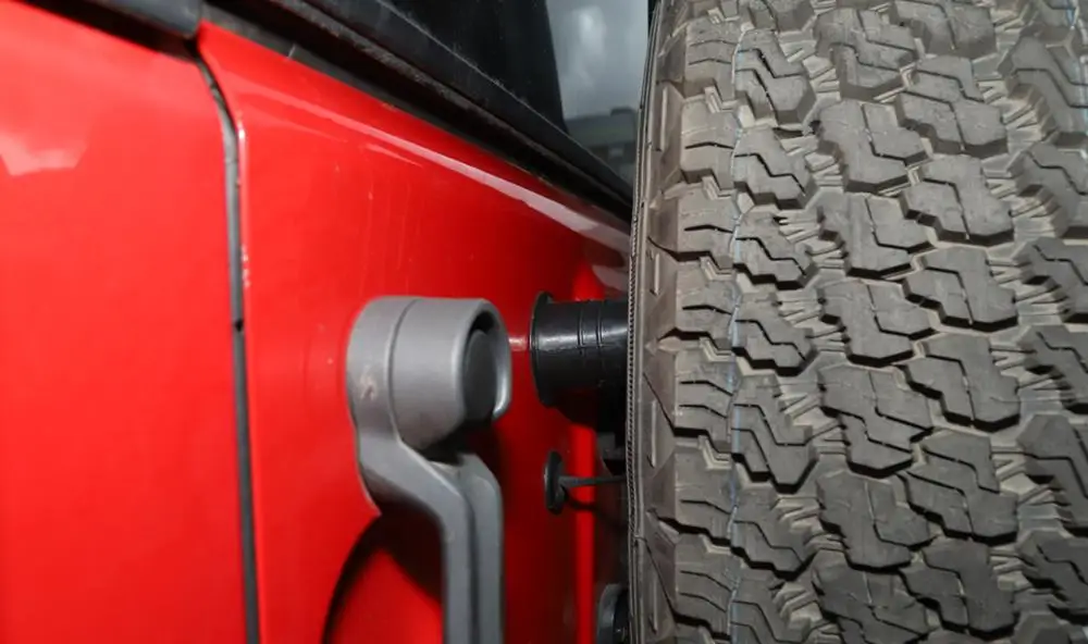 Для Jeep Wrangler JK JL 2007-2019 Gladiator JT 2020 2021 2022 2/4-Door запасная резиновая накладка коврик