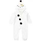 Детский зимний комбинезон с капюшоном, с длинным рукавом