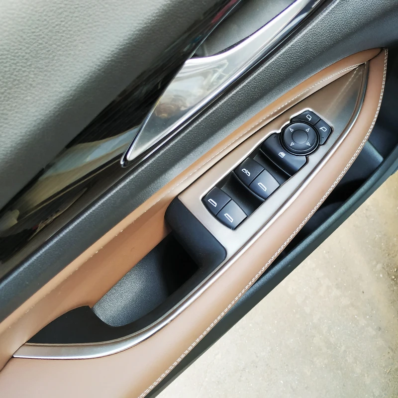 Стеклоподъемник Lsrtw2017 из нержавеющей стали панель управления для Buick Regal Opel Insignia