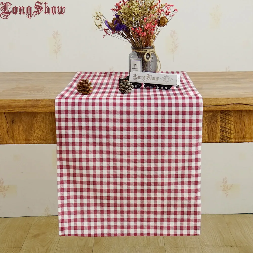 LongShow новейший элегантный 33x140 см мягкий красочный с принтом волны плюшевый скатерть