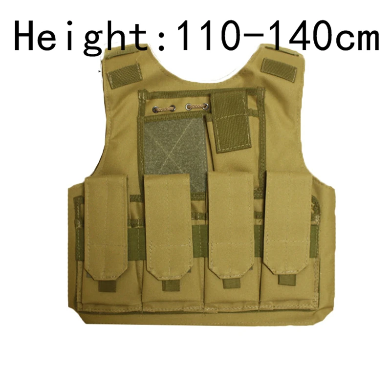 Детский боевой Камуфляжный армейский солдат пуленепробиваемый жилет Детская