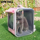 Переноска для домашних животных, Воздухопроницаемый рюкзак на плечо для маленьких собак и кошек, для путешествий и прогулок