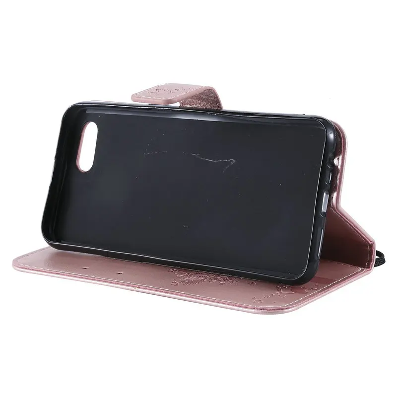 Роскошный кожаный чехол для OPPO A1K защитный флип A 1 K Real me C2 360 Funda Realme C 2 A1 бумажник с