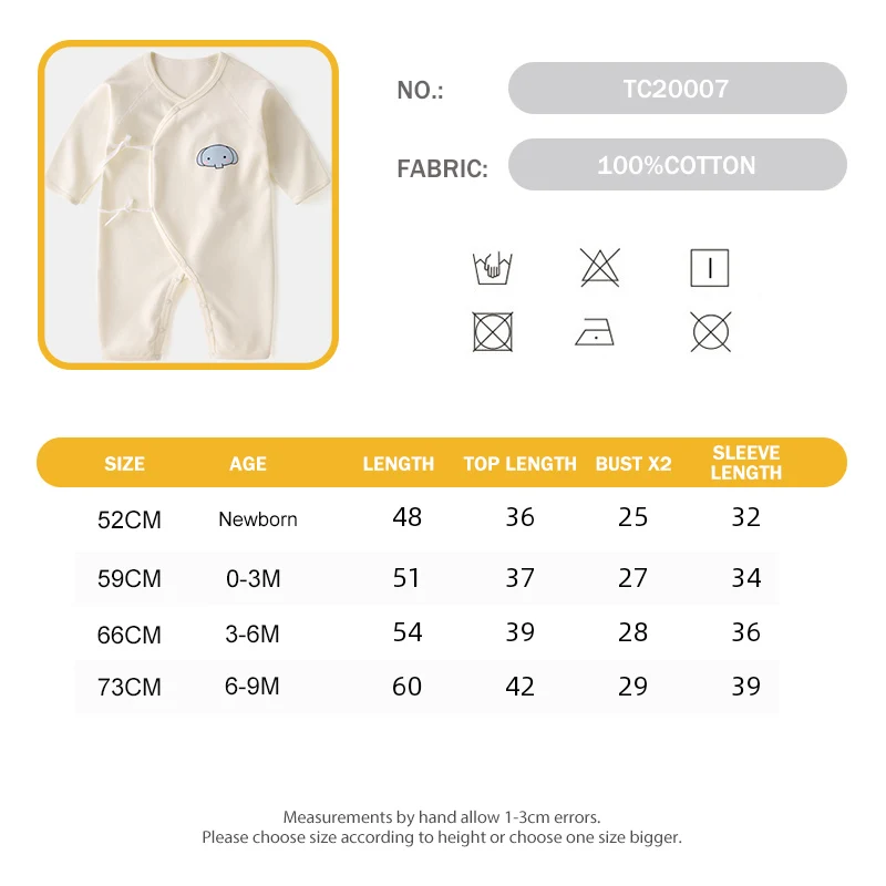 

TINY CROWN 3pcs/lot Newborn Jumpers Long Sleeves 100%Cotton Solid Girl Boy White Rompers 2021 Sping Autumn Baby Clothes
