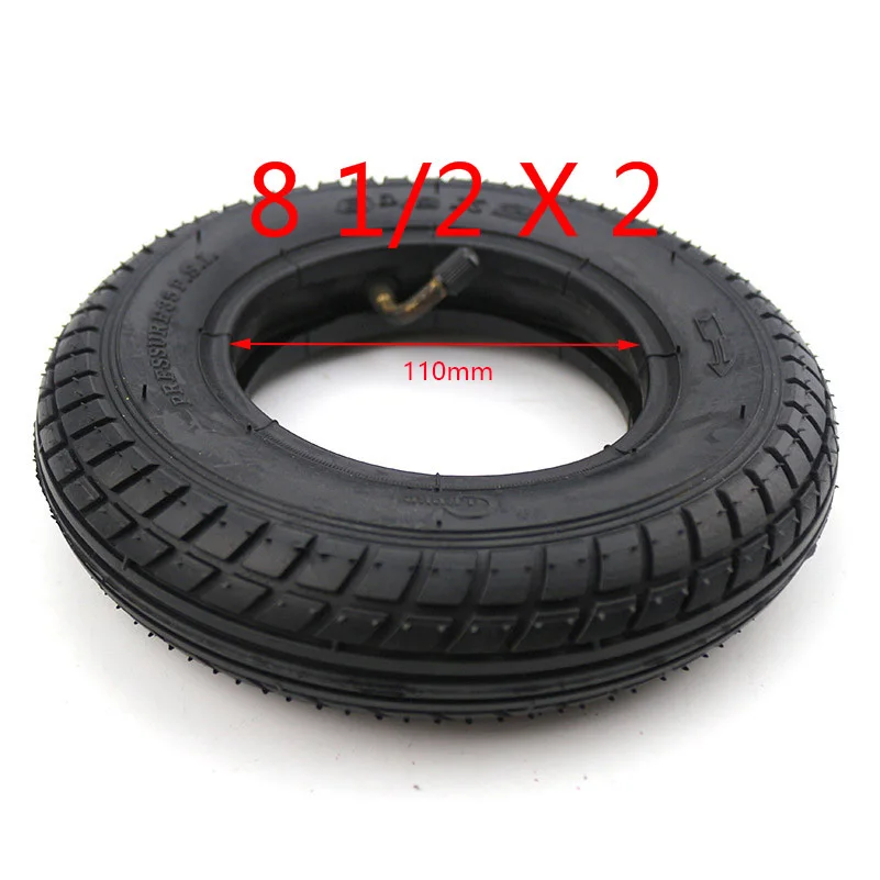 Высококачественные прочные пневматические шины 8 дюймов с толстыми колесами 1/2x2