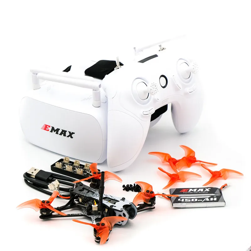 EMAX Tinyhawk II Фристайл 115 мм 2 5 дюйма F4 5A ESC FPV Racing RC Mini Drone RTF / BNF версия с пультом