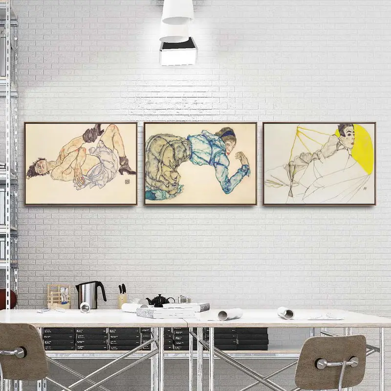 Модульная Картина на холсте в скандинавском стиле для домашнего декора | Дом и