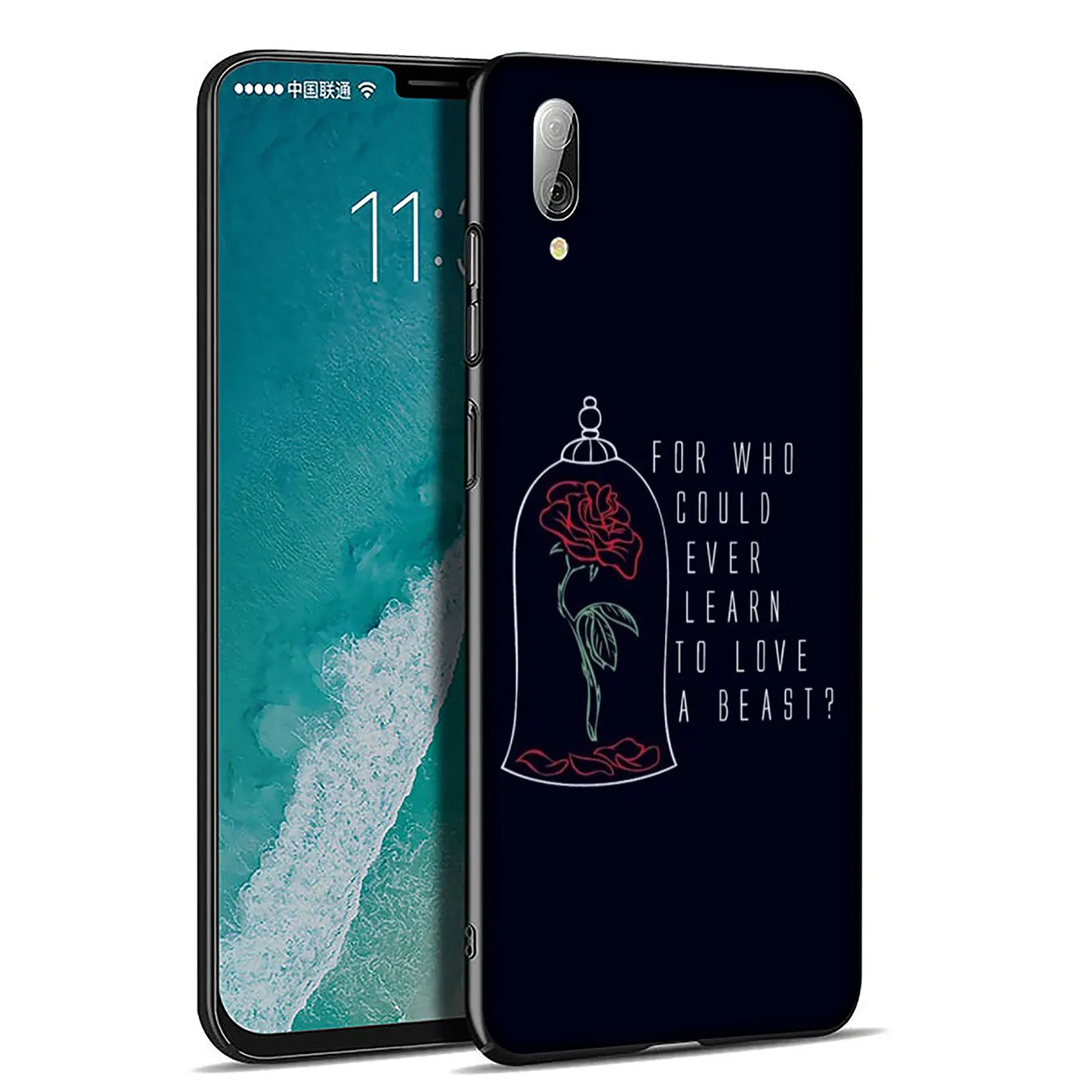 Мягкий силиконовый чехол Beauty and the Beast для телефона Xiaomi Redmi Note 8 8T 8A 7 7A 6 6A 5 5A K30 K20 Pro GO