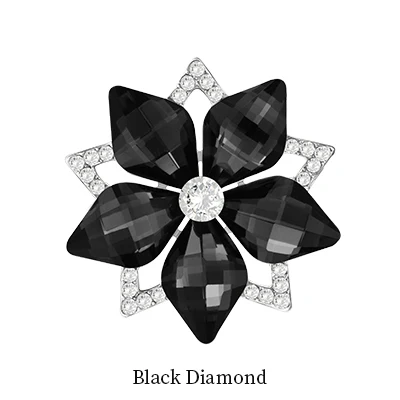 Black Diamond Кристалл в форме звезды бусины стильные стразы стекло pointback Серебрянное основание сшить страз для DIY свадебное платье ювелирные изделия аксессуары - Цвет: Black Diamond