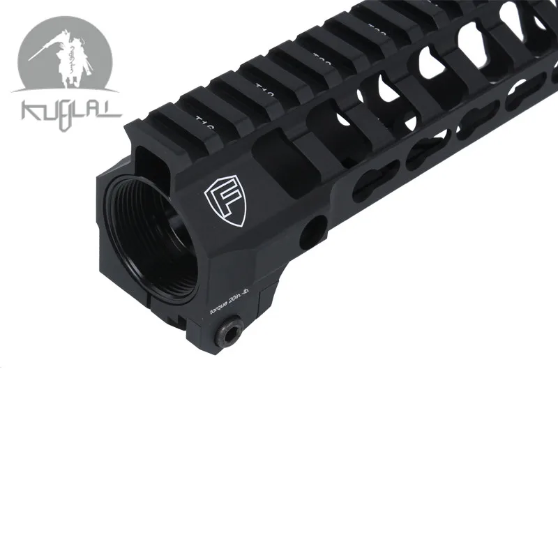 Тактический гелевый бластер M-LOK Keymod 9 12 дюймов Тонкий свободный поплавок Handguard