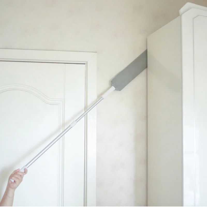 

Bedside Dust Brush Long Handle Mop Sweep Artifact Crevice Static Dust Brush Extensible Cleaning Duster Sofa Gap Fur Hair Dusters
