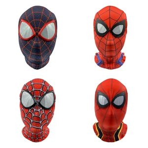 3D маска паука взрослые линзы паука Косплей костюмы маски на Хэллоуин аксессуары Костюм