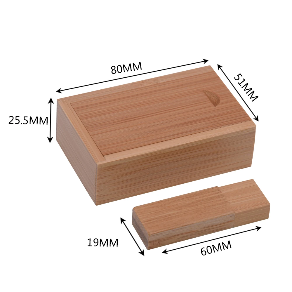 

bulk 30pcs free Custom logo usb 2.0 Real capacity Flash drive 16GB 32GB 64GB 128GB USB Pen drive Walnut Usb+Exquisite Gifts Box