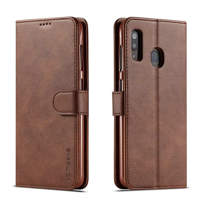 Чехол для Samsung Galaxy A40 кожаный кошелек + силиконовый чехол книжка телефона