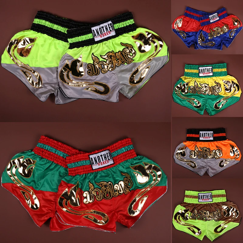 Спортивные свободные боксерские шорты для взрослых и детей кикбоксинга муай тай