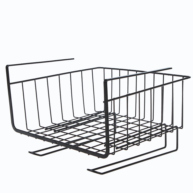

Kitchen cabinets under the shelf compartment hanging basket shelf wardrobe to store layered shelf rack finishing rack