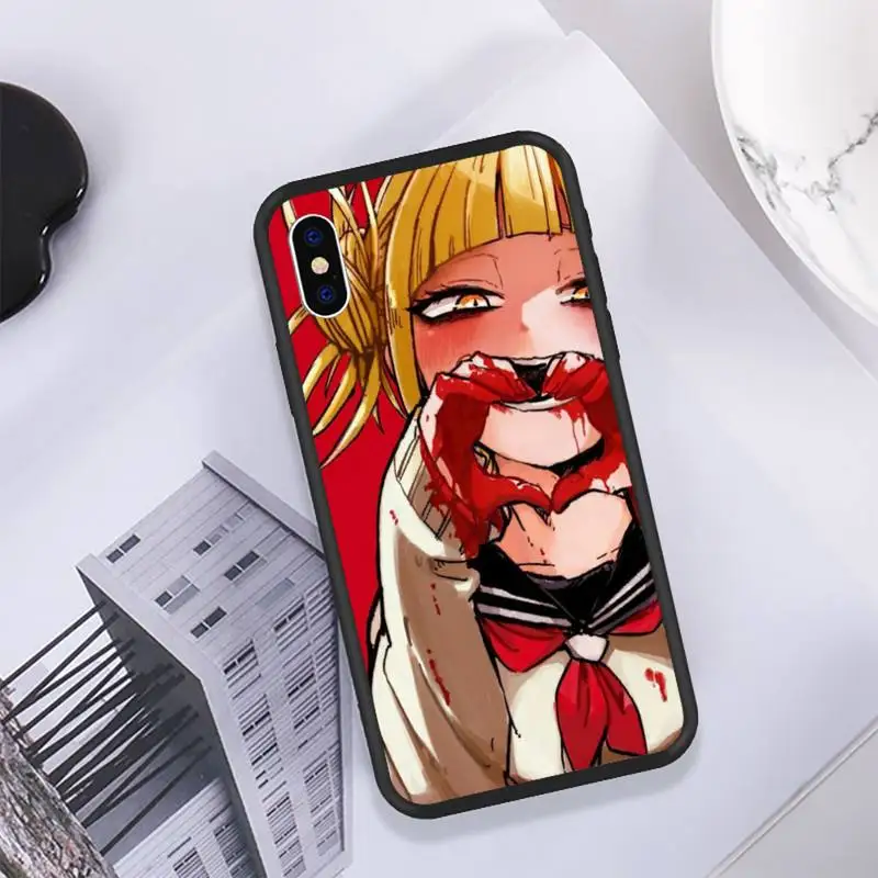 

My HERO Academia Himiko Toga Phone Case For IPhone 12 Pro Max 6 6s 7 8 Plus XS XR 12mini Se 2020 Iphone 11 Pro Max Case