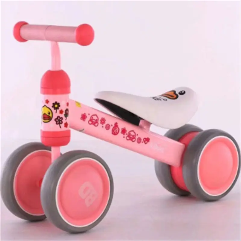 Детский велосипед балансировочный скутер прогулочная машина четыре колеса для