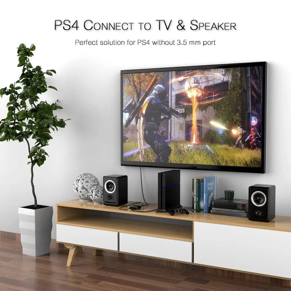 HDMI 2 0 аудио сплиттер Переключатель к ARC 3D 4K 60Hz с 5 1 стерео для HDTV компьютера динамик