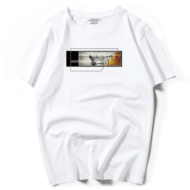 Футболка с принтом 100% хлопок короткими рукавами крутая баскетбольная Мужская