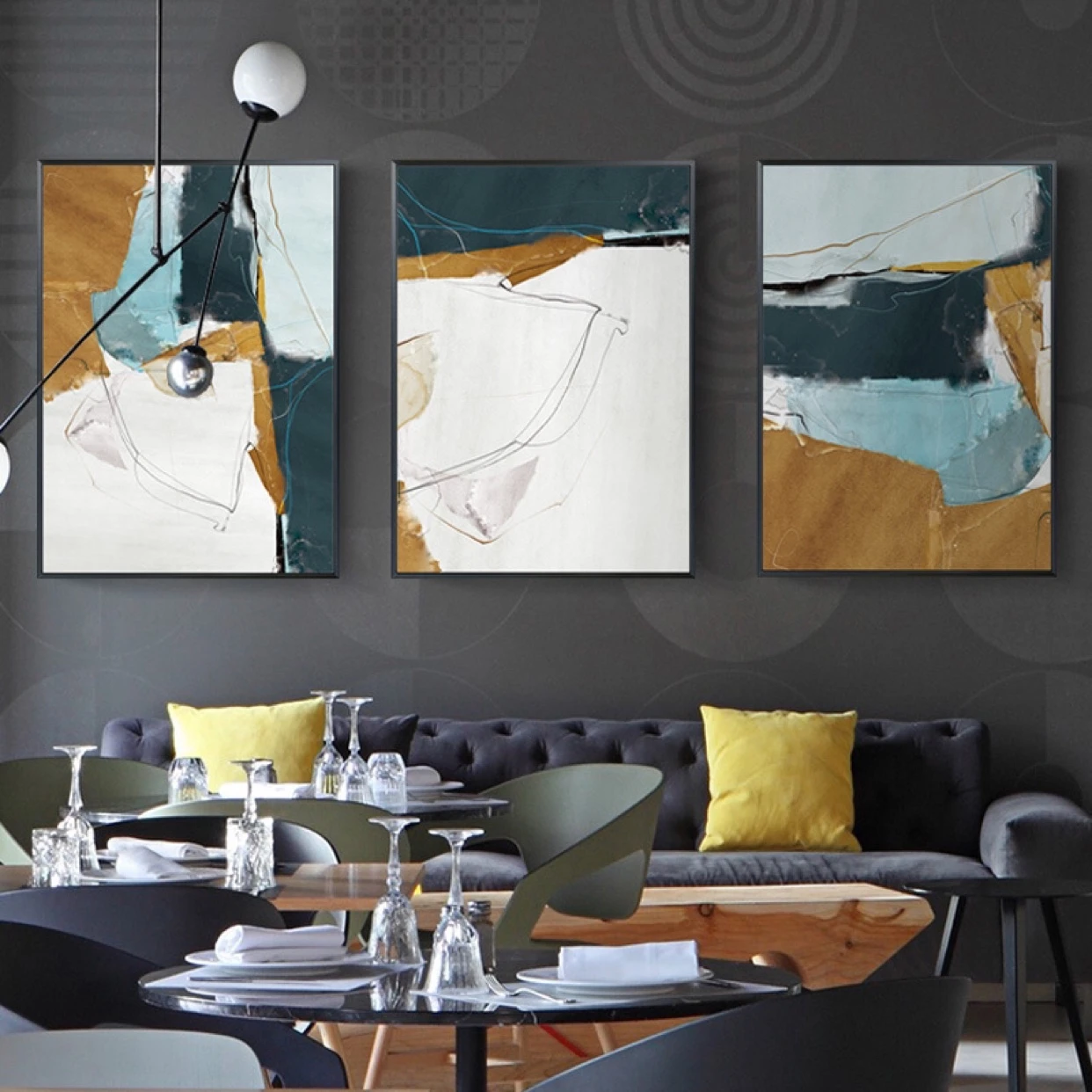 Абстрактная мраморная Настенная картина разных цветов холст постеры и принты