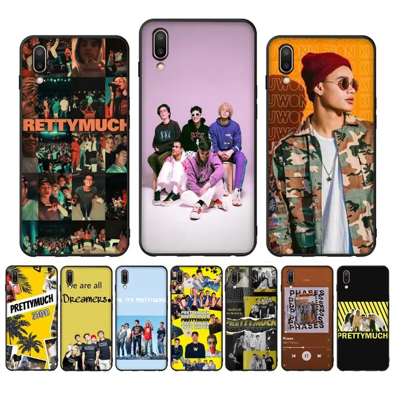 

PRETTYMUCH Phone Case Case For Oppo Reno Realme C3 6Pro Cover For vivo Y91C Y17 Y19 Funda Capa