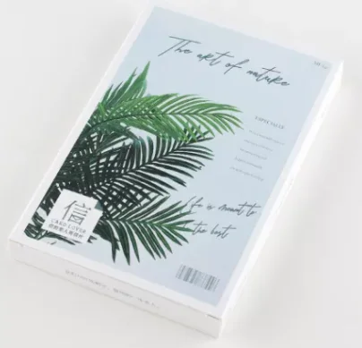 143mmx93mm green plant paper postcard(1pack=30pieces)