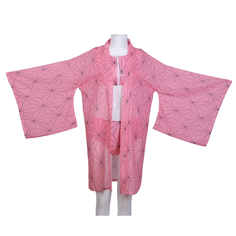 Костюм для косплея из аниме рассекающий демонов кимоно агацума Zenitsu Nezuko