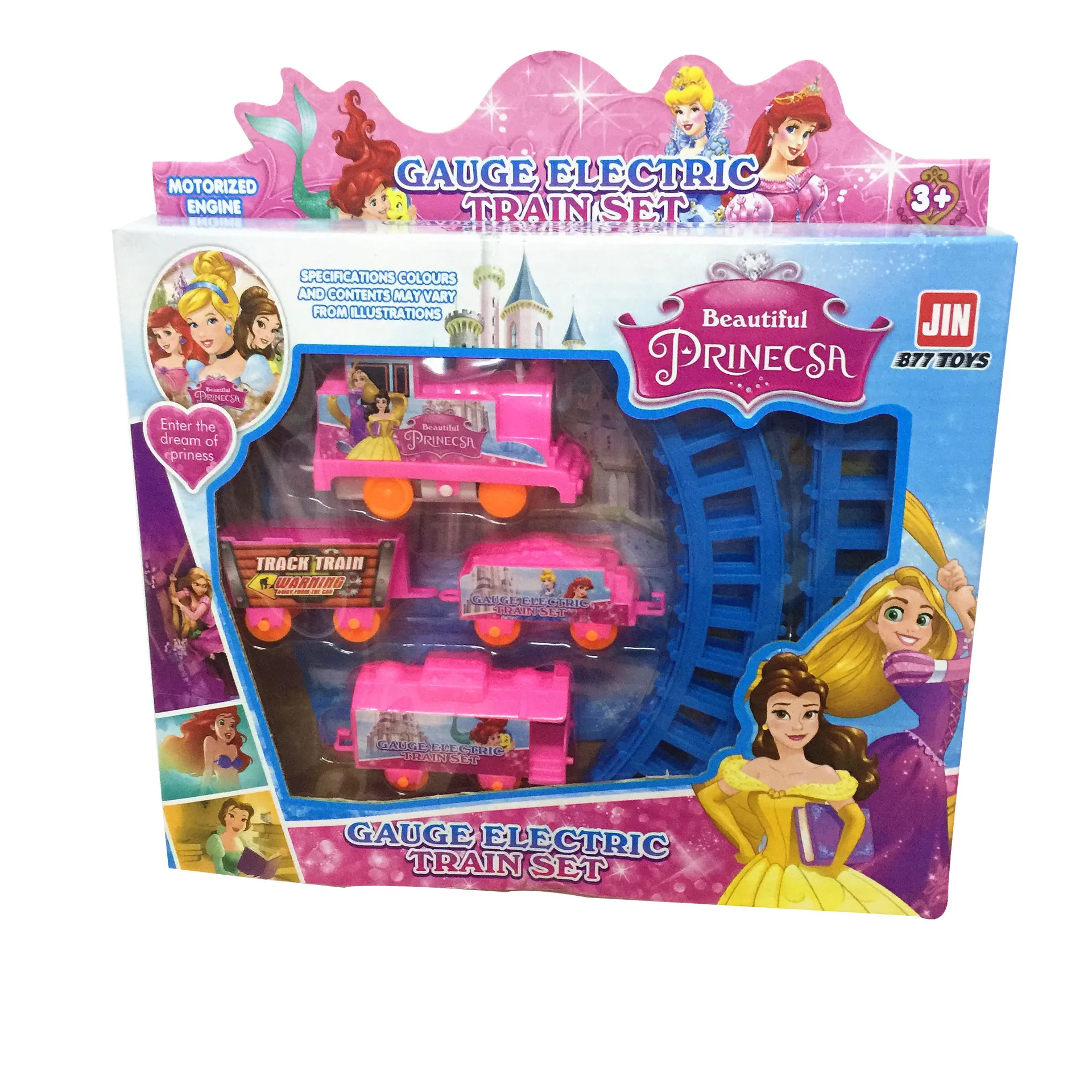 Лидер продаж набор поездов на рельсах сделай сам Disney детская игрушечная машинка