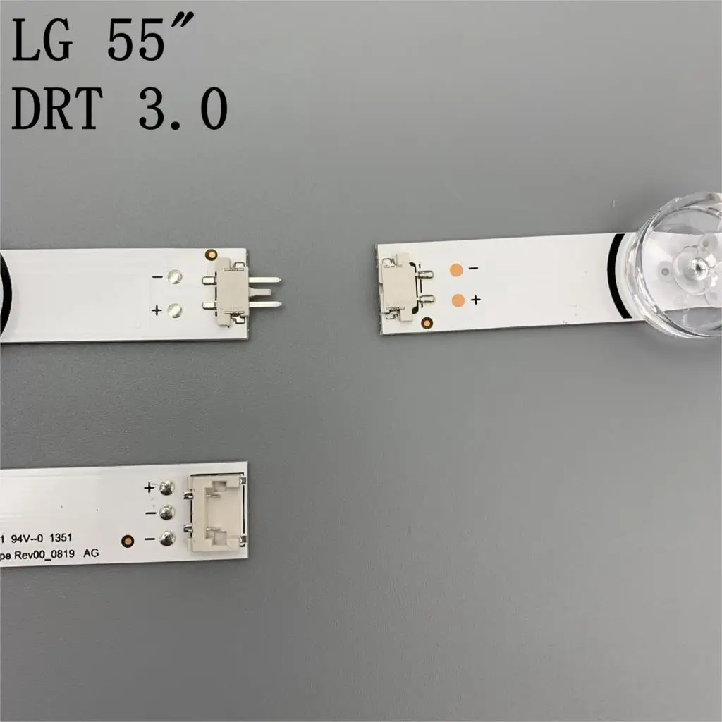 Светодиодная лента 10 шт. для LG Innotek DRT 3 0 55 &quot_ типа A/B Rev01 55LB561V 55LB652T LC550DUE LG55LF5950 55LY320C