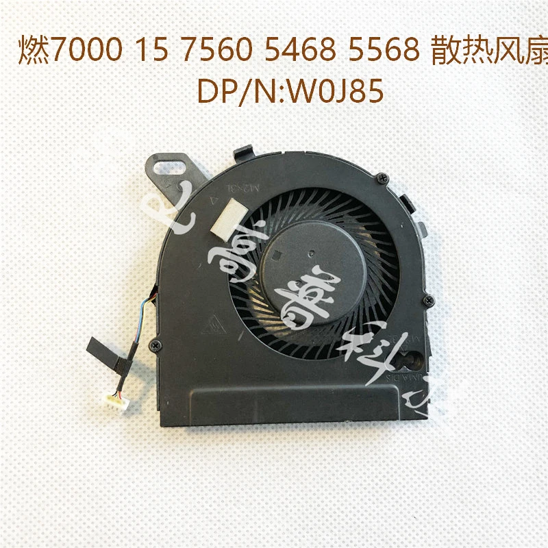 

original for Dell 7000 15 7560 5468 5568 fan cooler W0J85 0W0J85 cn-0W0J85